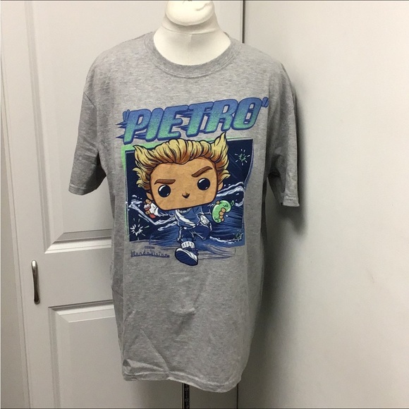 Marvel Wandavision Funko Pop Tee Pietro Maximoff Graphic T-Shirt, sz XL - Picture 7 of 11